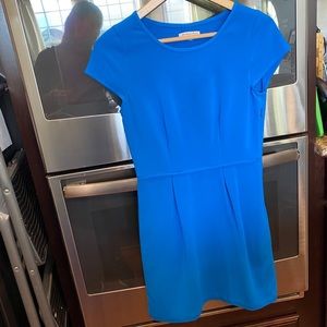 Madewell Cobalt Blue Sheath Short Sleeve Dress - 0